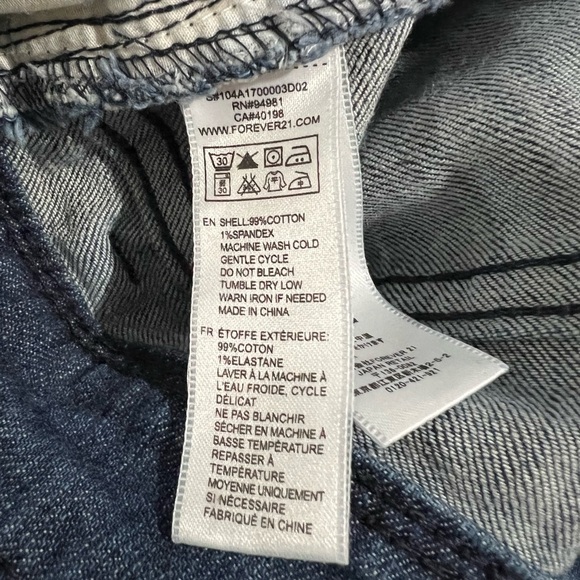 Forever 21 Denim Skinny Jeans - Picture 6 of 6
